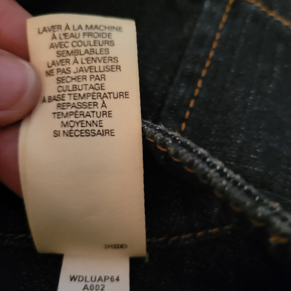 Liz Claiborne Jeans, Jacket Dark Blue Denim, Size Petite 3X - Picture 13 of 13